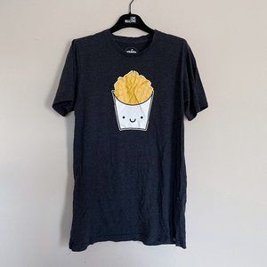 Whistle & Flute Fries Tee Sz M